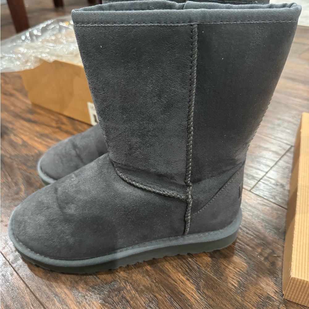 UGG Dark Gray Boots with Box